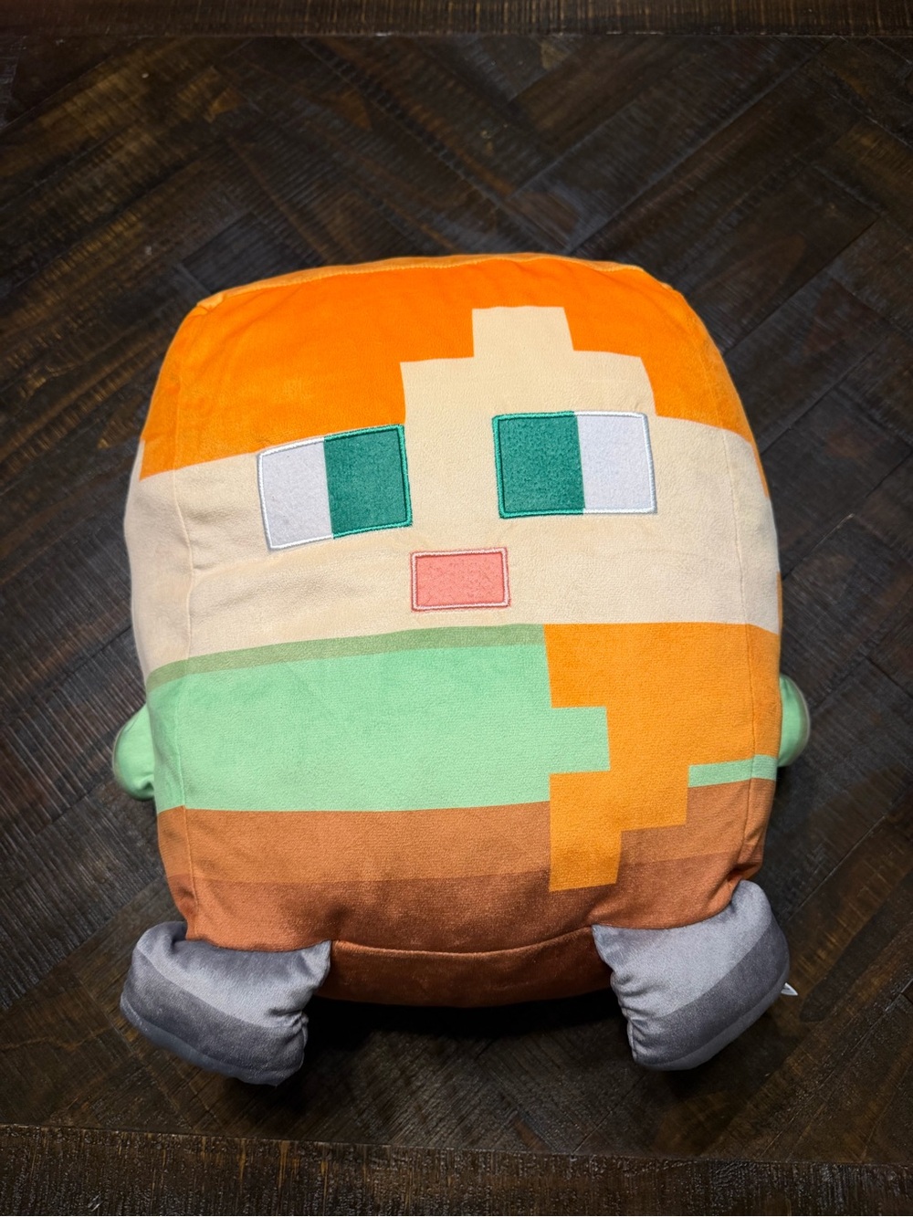 Pixel Plush Alex Character From Minecraft